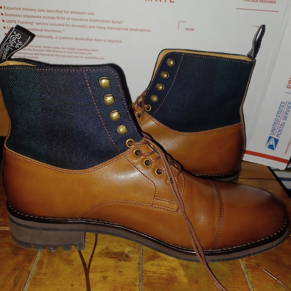 Mens Polo Ralph Lauren Bryson Boots 11.5 D - Picture 2 of 8